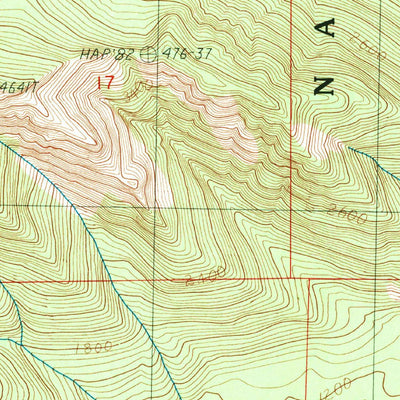 United States Geological Survey Lake Philippa, WA (1989, 24000-Scale) digital map