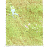 United States Geological Survey Lake Pillsbury, CA (1951, 62500-Scale) digital map