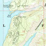 United States Geological Survey Lake Pillsbury, CA (1967, 24000-Scale) digital map
