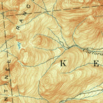 United States Geological Survey Lake Placid, NY (1898, 62500-Scale) digital map