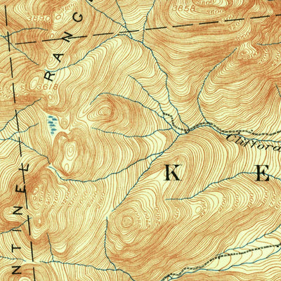 United States Geological Survey Lake Placid, NY (1898, 62500-Scale) digital map
