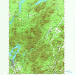 United States Geological Survey Lake Placid, NY (1953, 62500-Scale) digital map