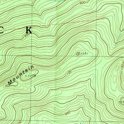 United States Geological Survey Lake Placid, NY (1979, 25000-Scale) digital map