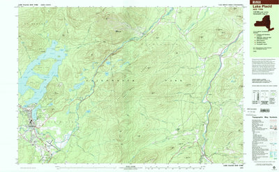 United States Geological Survey Lake Placid, NY (1999, 25000-Scale) digital map