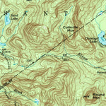 United States Geological Survey Lake Pleasant, NY (1954, 62500-Scale) digital map