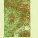 United States Geological Survey Lake Pleasant, WA (1942, 62500-Scale) digital map