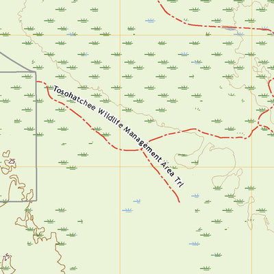 United States Geological Survey Lake Poinsett NW, FL (2021, 24000-Scale) digital map