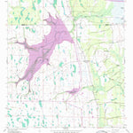 United States Geological Survey Lake Poinsett SW, FL (1953, 24000-Scale) digital map