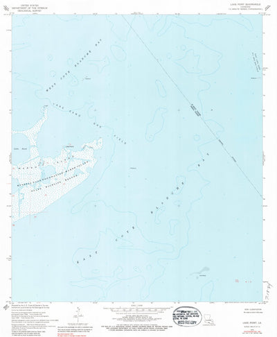 United States Geological Survey Lake Point, LA (1970, 24000-Scale) digital map