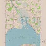 United States Geological Survey Lake Poygan, WI (1961, 24000-Scale) digital map