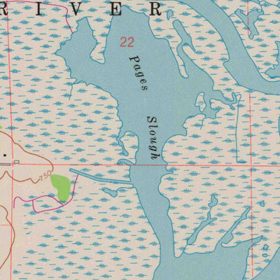 United States Geological Survey Lake Poygan, WI (1961, 24000-Scale) digital map