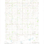 United States Geological Survey Lake Preston NE, SD (1968, 24000-Scale) digital map