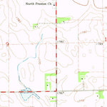 United States Geological Survey Lake Preston NE, SD (1968, 24000-Scale) digital map