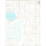 United States Geological Survey Lake Preston West, SD (1968, 24000-Scale) digital map