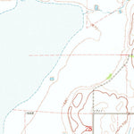 United States Geological Survey Lake Preston West, SD (1968, 24000-Scale) digital map