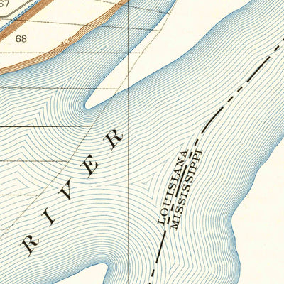 United States Geological Survey Lake Providence, LA-MS (1911, 31680-Scale) digital map