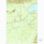 United States Geological Survey Lake Quinault West, WA (1990, 24000-Scale) digital map