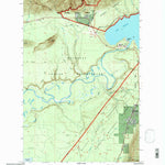 United States Geological Survey Lake Quinault West, WA (1995, 24000-Scale) digital map