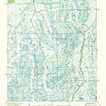 United States Geological Survey Lake Quitman, LA (1935, 31680-Scale) digital map