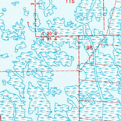 United States Geological Survey Lake Quitman, LA (1994, 24000-Scale) digital map