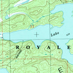 United States Geological Survey Lake Richie, MI (1985, 24000-Scale) digital map