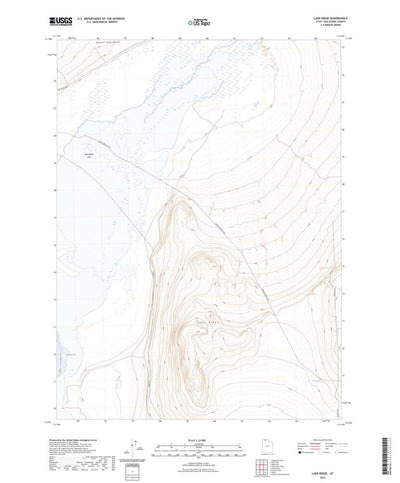 United States Geological Survey Lake Ridge, UT (2023, 24000-Scale) digital map