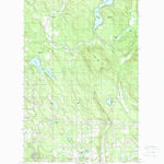 United States Geological Survey Lake Roesiger, WA (1989, 24000-Scale) digital map