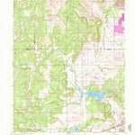 United States Geological Survey Lake Sahoma, OK (1959, 24000-Scale) digital map