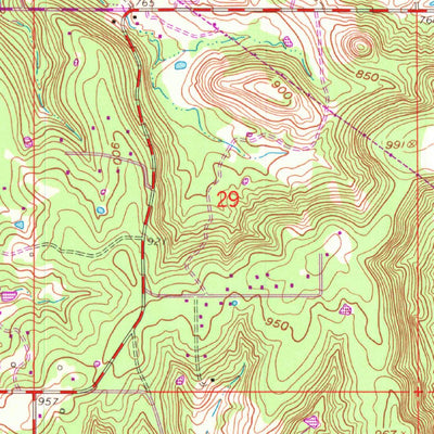United States Geological Survey Lake Sahoma, OK (1959, 24000-Scale) digital map