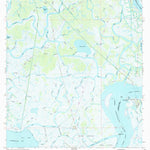 United States Geological Survey Lake Salve, LA (1966, 24000-Scale) digital map