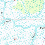 United States Geological Survey Lake Salve, LA (1966, 24000-Scale) digital map