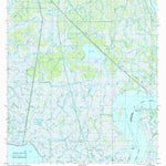 United States Geological Survey Lake Salve, LA (1994, 24000-Scale) digital map