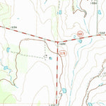 United States Geological Survey Lake San Tana, TX (1963, 24000-Scale) digital map