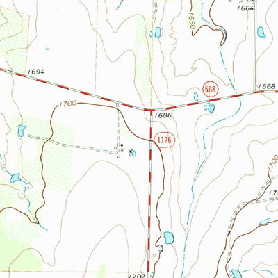 United States Geological Survey Lake San Tana, TX (1963, 24000-Scale) digital map