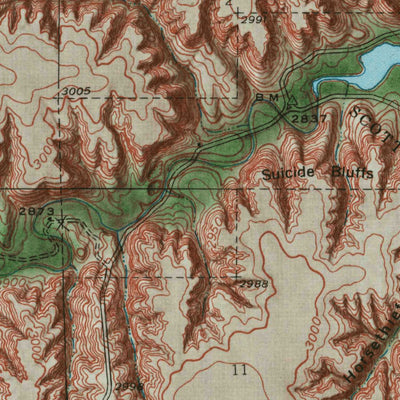 United States Geological Survey Lake Scott, KS (1939, 24000-Scale) digital map