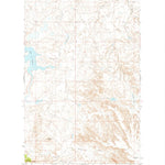 United States Geological Survey Lake Seventeen East, MT (1971, 24000-Scale) digital map