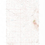 United States Geological Survey Lake Seventeen NE, MT (1971, 24000-Scale) digital map