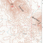 United States Geological Survey Lake Seventeen NE, MT (1971, 24000-Scale) digital map