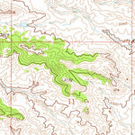 United States Geological Survey Lake Seventeen West, MT (1971, 24000-Scale) digital map