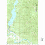 United States Geological Survey Lake Shannon, WA (1989, 24000-Scale) digital map
