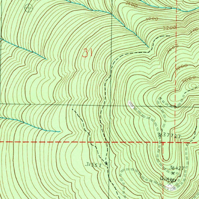 United States Geological Survey Lake Shannon, WA (1989, 24000-Scale) digital map