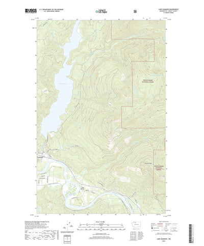 United States Geological Survey Lake Shannon, WA (2020, 24000-Scale) digital map