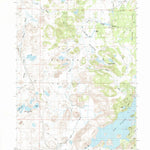 United States Geological Survey Lake Shastina, CA (1984, 24000-Scale) digital map