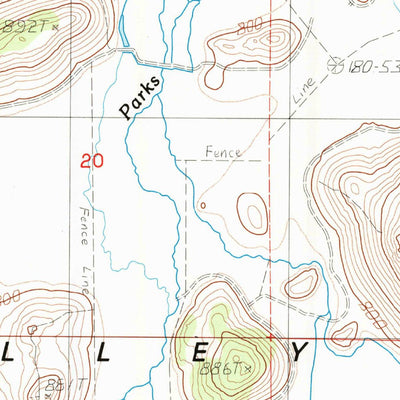 United States Geological Survey Lake Shastina, CA (1984, 24000-Scale) digital map