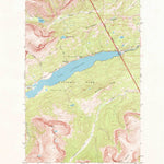 United States Geological Survey Lake Sherburne, MT (1968, 24000-Scale) digital map