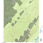 United States Geological Survey Lake Sherwood, WV (1995, 24000-Scale) digital map