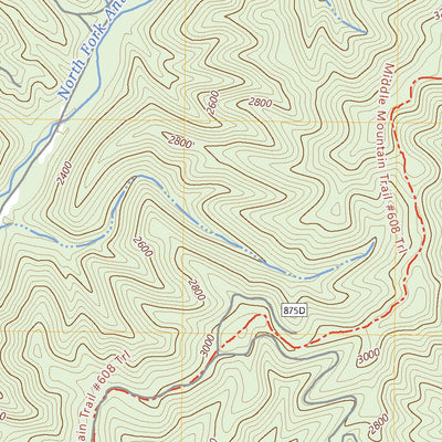 United States Geological Survey Lake Sherwood, WV (2023, 24000-Scale) digital map