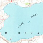 United States Geological Survey Lake Sinai, SD (1968, 24000-Scale) digital map