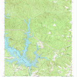 United States Geological Survey Lake Sinclair East, GA (1972, 24000-Scale) digital map