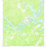 United States Geological Survey Lake Sinclair West, GA (1972, 24000-Scale) digital map
